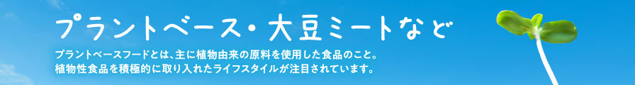 プラントベース・大豆ミートなど