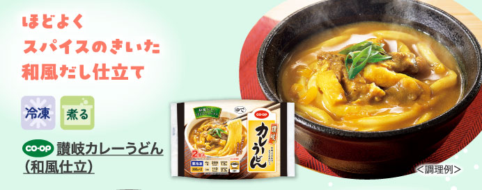 讃岐カレーうどん（和風仕立）