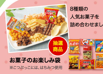 お菓子のお楽しみ袋