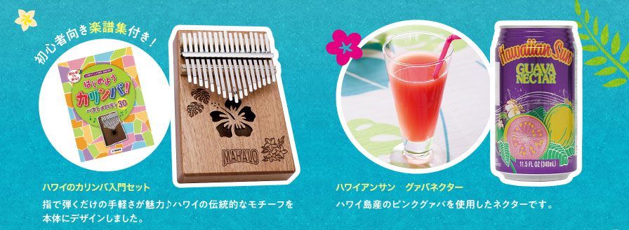 ハワイのカリンバ入門セット