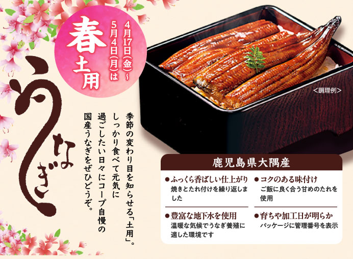 春土用 うなぎ