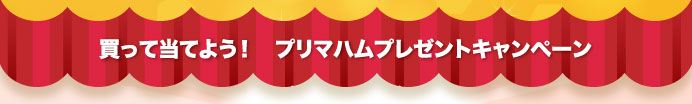 買って当てよう！　プリマハムプレゼントキャンペーン