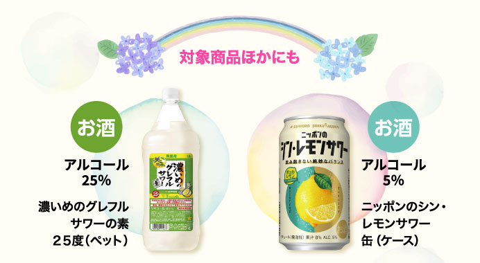 対象商品ほかにも