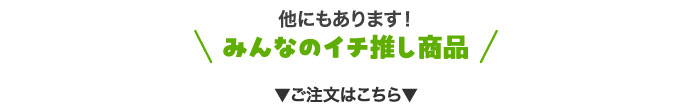 他にもあります！みんなのイチ推し商品 ご注文はこちら