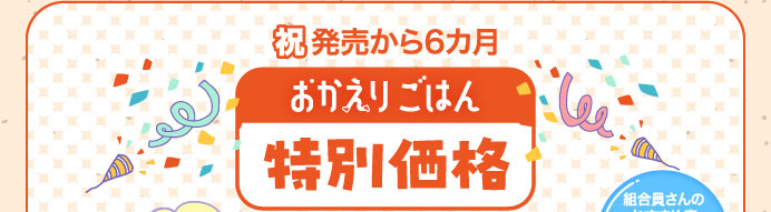 おかえりごはん 特別価格