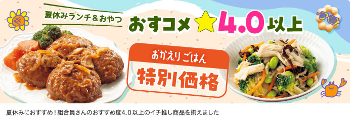 おかえりごはん 特別価格