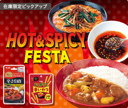 在庫限定ピックアップ/HOT&SPICY FESTA