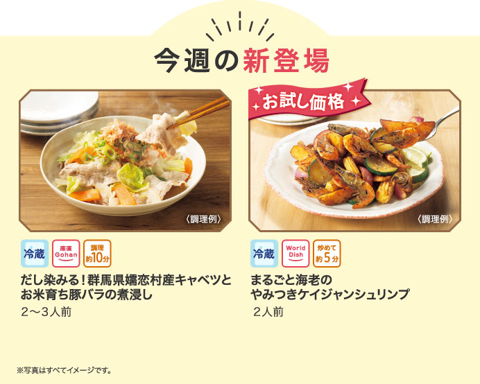 今週の新登場