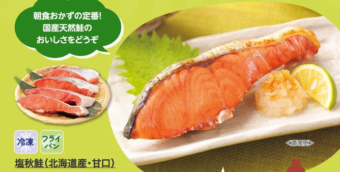 塩秋鮭（北海道産・甘口）