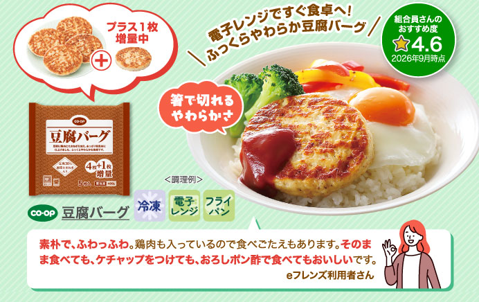豆腐バーグ