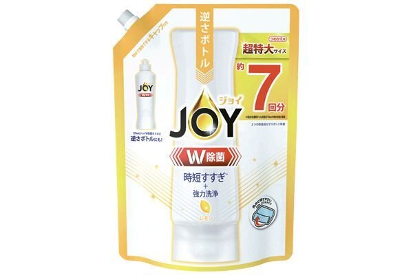 豪華な ジョイ Ｗ除菌 逆さボトル 緑茶の香り 本体 290ml×2個